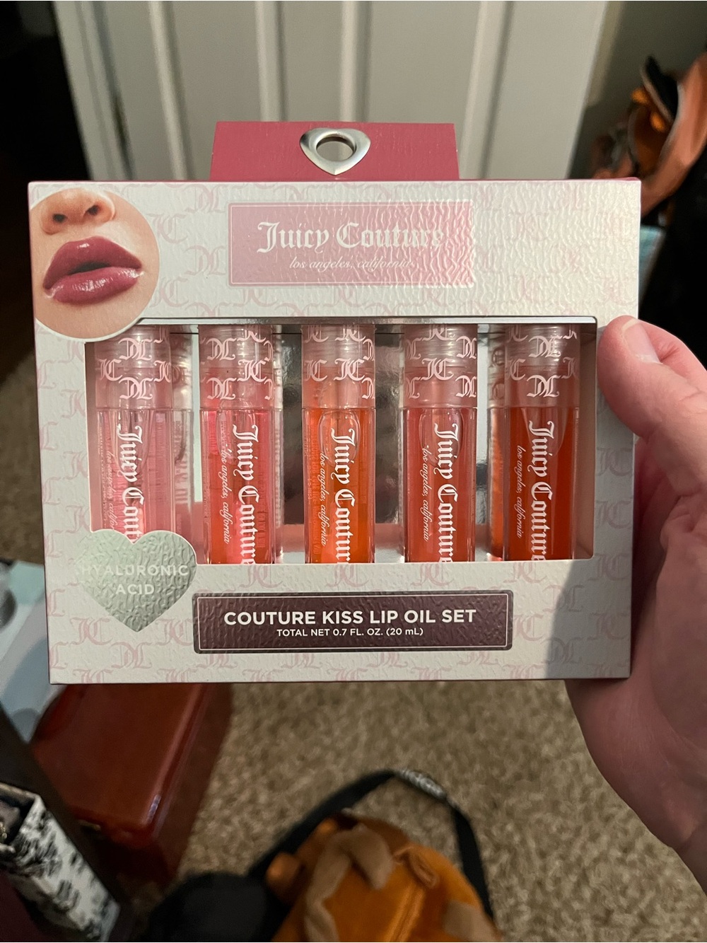Juicy Couture Couture Kiss Lip Oil Set - Pink & Orange Tints